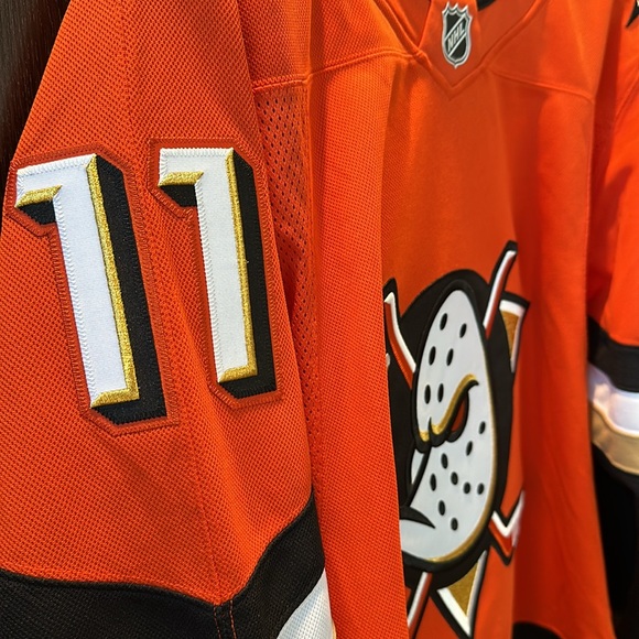 NHL Anaheim Ducks Trevor Zegras #11 2024-2025 Premium Home Authentic Jersey - Picture 4 of 6